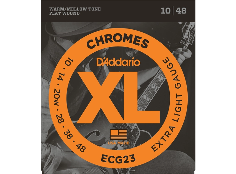 D'addario ECG23 Chromes X-Lite (010-048) 